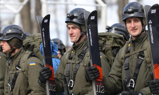 В Нацгвардии создали горно-патрульную роту