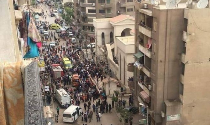 Более 20 человек погибли в результате взрыва в христианском храме в Египте