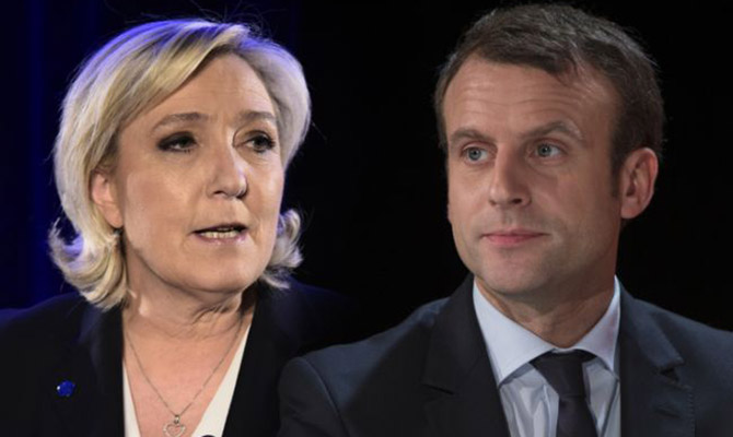 Макрон победил Ле Пен в крупнейших городах Франции
