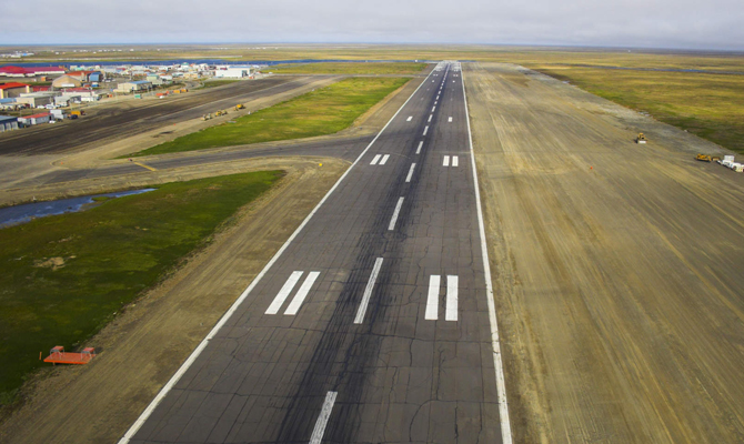 Аэропорт Запорожья отложил завершение ремонта взлетно-посадочной полосы