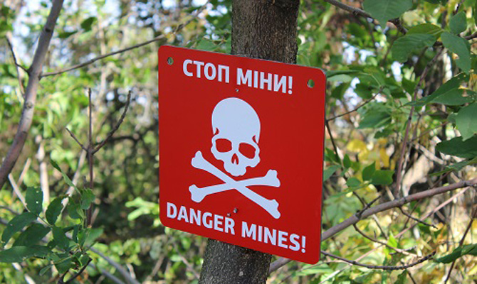 Германия выделила €500 тысяч на защиту от мин в зоне АТО
