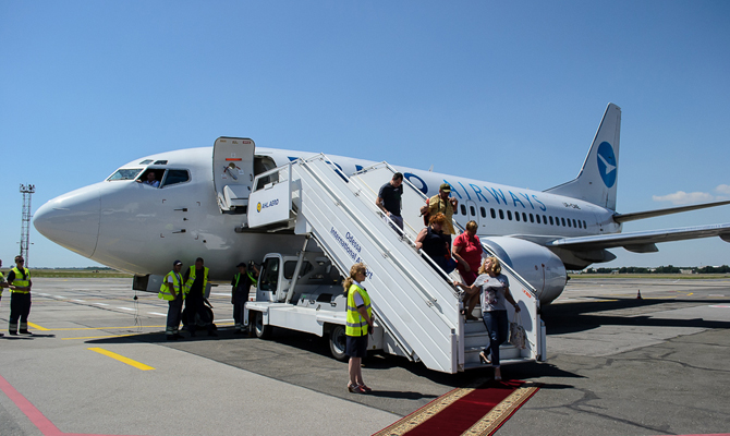 «Bravo Airways» осуществила первый рейс из Анталии в Херсон