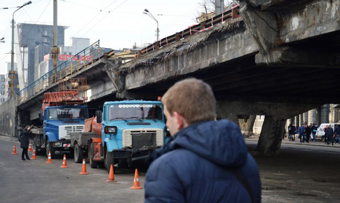 Во время реконструкции Шулявского моста будут сохранены пешеходная зона и остановки транспорта, - Спасибко