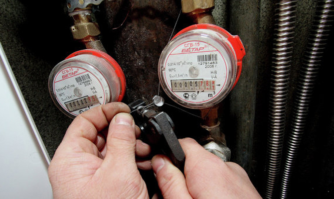 Рада приняла закон об установке счетчиков воды и тепла