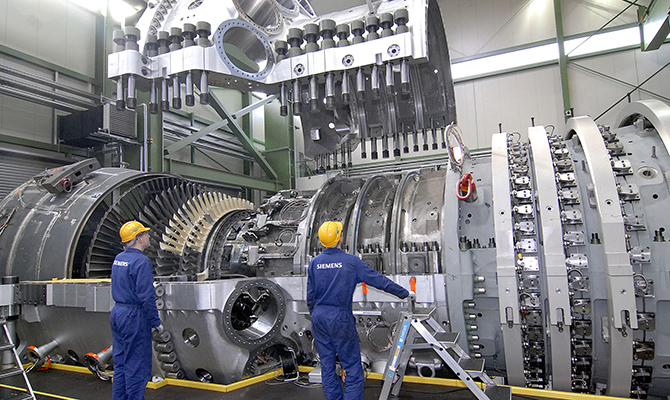 Siemens заявила, что не будет обслуживать незаконно ввезенные в Крым турбины