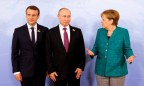 Меркель на встрече с Макроном и Путиным звонила в Украину