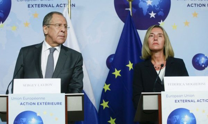 Могерини и Лавров встретились в Брюсселе