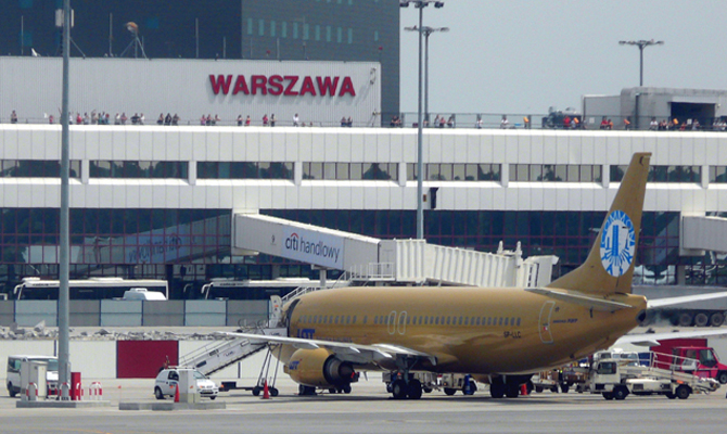 Польша намерена построить аэропорт на 100 миллионов пассажиров