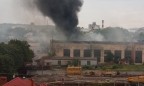 Во Львове горит инструментальный завод