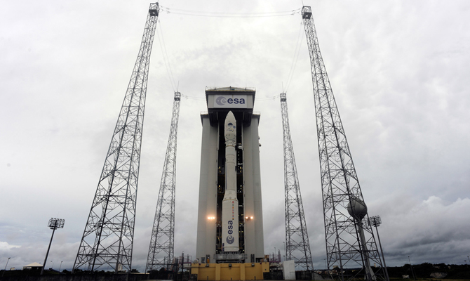 Ракета Vega с украинским двигателем вывела на орбиту два спутника