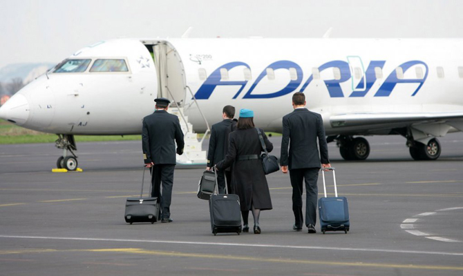 Словенская Adria намерена возобновить полеты в Украину