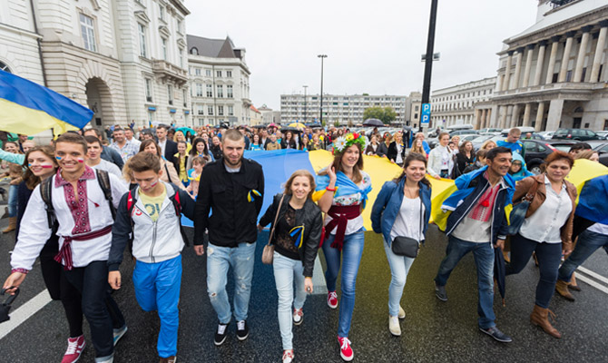 В Варшаве легально проживают почти 7,5 тыс украинцев