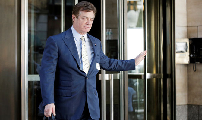 Следствие в США заподозрило Манафорта в получении $100 млн в Украине и РФ