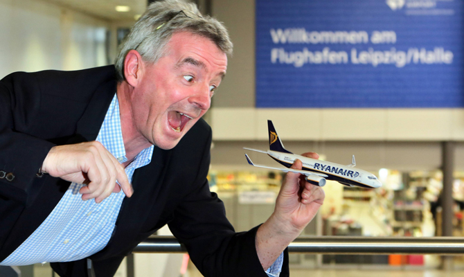 В Европе останется только пять авиакомпаний, - Ryanair