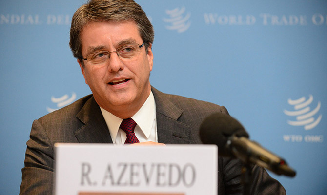 Глава ВТО прогнозирует ускорения роста мировой торговли