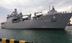 В порт Одессы зашел турецкий десантный корабль Bayraktar