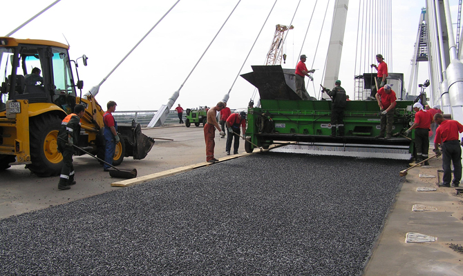 В Украине открылся новый асфальтобетонный завод
