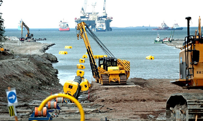 Газпром построил более 300 км Турецкого потока