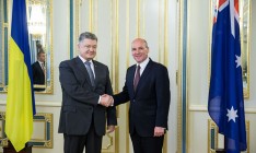 Порошенко и глава Сената Австралии отметили эффективную деятельность в расследовании по МН17