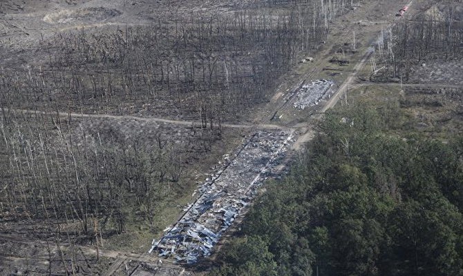 Под Калиновкой нашли более 1,5 тыс взрывоопасных предметов