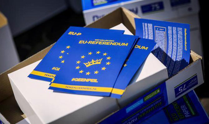 Нидерланды хотят отменить закон о референдуме, по которому голосовали против ассоциации Украины