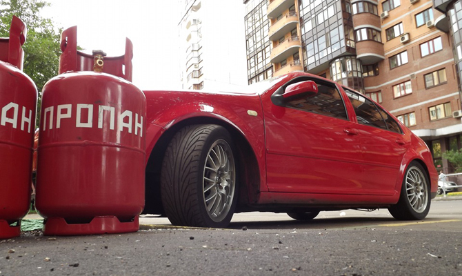 Украина заняла четвертое место в мире по количеству машин на газу