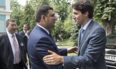 Гройсман 31 октября встретится с Трюдо в Оттаве