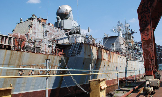 В Украине остановил работу судостроительный завод