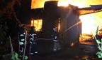 В Одессе сгорел корпус санатория «Червоні зорі»