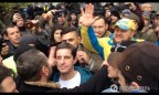 В Киеве толпа избила Шкиряка