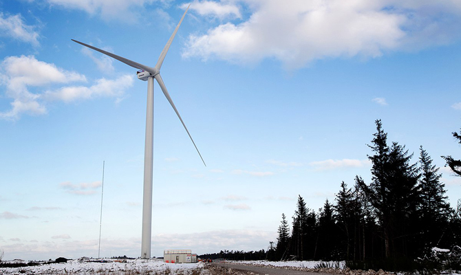 Датская компания запустила в Украине 12 новых ветрогенераторов