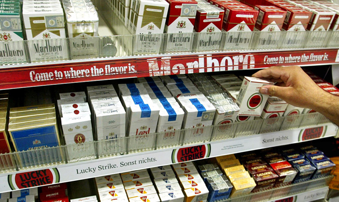 Рада поддержала повышение акциза на сигареты