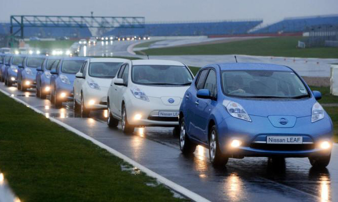 В Украине удвоился парк электромобилей