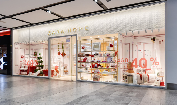 Первый в Украине магазин Zara Home откроется весной 2018 года