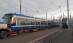 Киев получил новую партию низкопольных трамваев Pesa