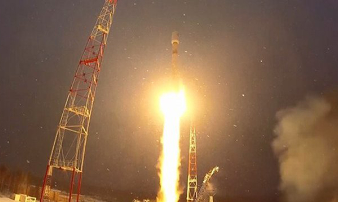 Россия вывела на орбиту военный спутник