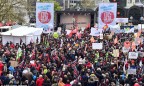 Протесты в немецком Ганновере: полиция применила водометы