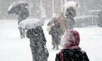 На въезде в Киев ограничили движение транспорта из-за погодных условий