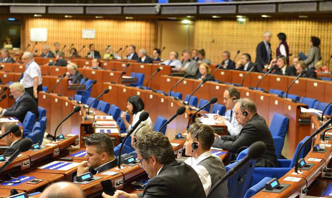 ПАСЕ проголосовала резолюцию по Украине