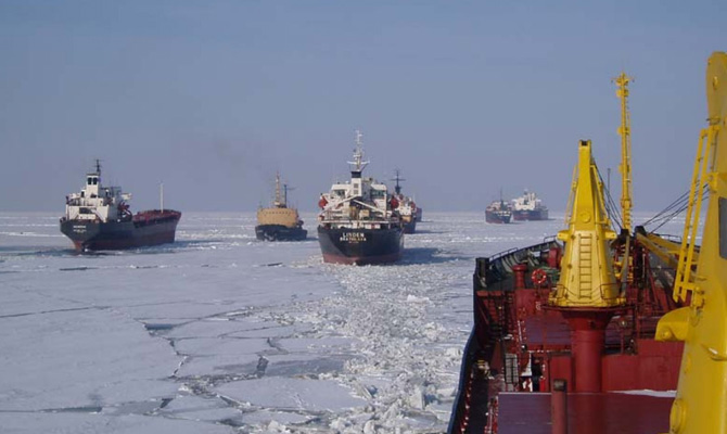 В Херсонском порту объявлена ледовая кампания