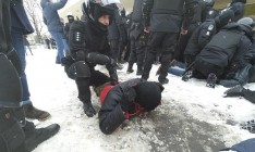Акция протеста во Львове переросла в столкновения с полицией, есть задержанные