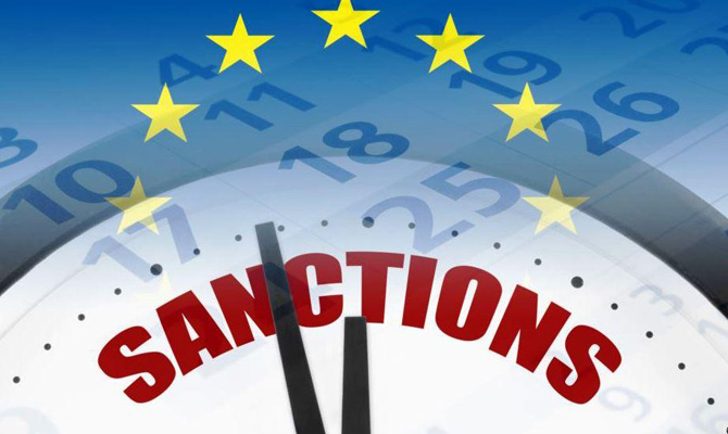 Украина присоединилась к продлению санкций ЕС против России