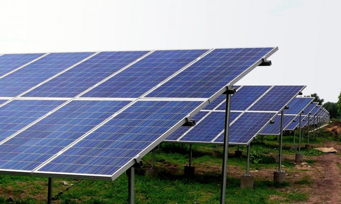 В Украине запустили новую солнечную электростанцию