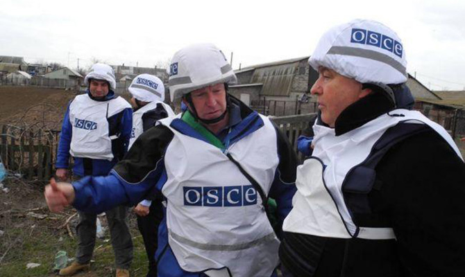 Наблюдателей ОБСЕ обстреляли на подконтрольной «ДНР» территории
