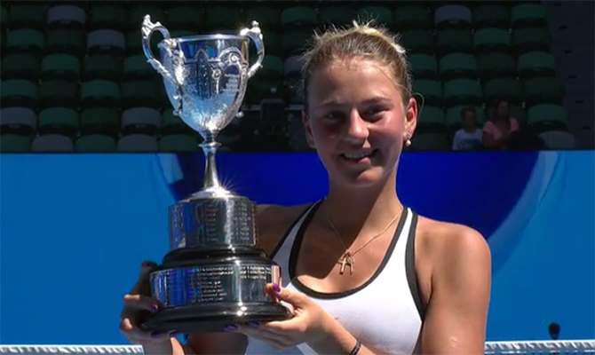 Теннисистка  Марта Костюк выиграла турнир ITF в Австралии