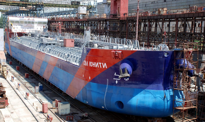 Холдинг Новинского почти вдвое увеличил объемы судоремонта