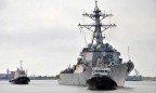 Ракетный эсминец США USS Ross вошел в Черное море