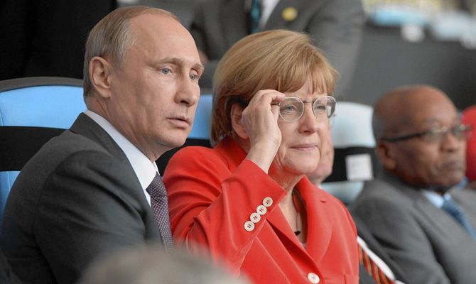 Меркель и Макрон проведут переговоры с Путиным