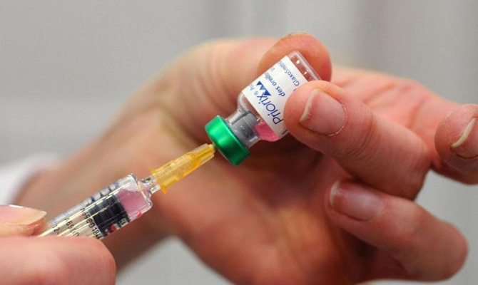 В Украине запретили партию вакцины от кори «Приорикс»