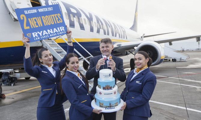 Ryanair закрывает одну из своих баз